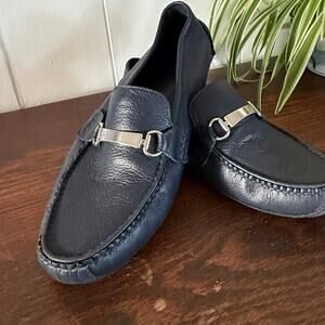 Men’s Size 10 Cole Haan Provincetown Bit Driver II Loafer Navy